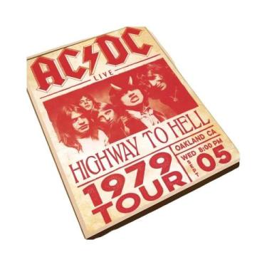 Imagem de Poster AC/DC - Impressão em Papel para Sala de Estar, Quarto e Bar, 10