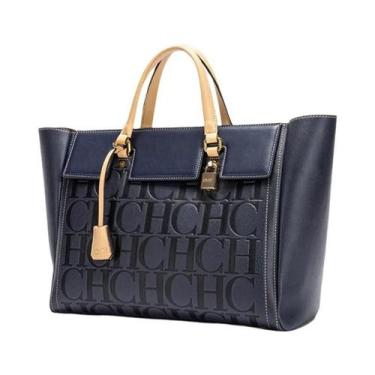 Imagem de Bolsa Tote Feminina de Inverno com Estampa Retrô - Grande Capacidade e