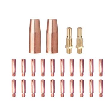 Imagem de Substituição de pistola Mig 180A serve para soldador Vulcan MIGMax 140, MIGMax 215 e OmniPRO 220 W6 (kit de magnésio 0,89 cm)