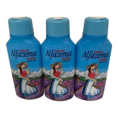 Imagem de Kit com 3 Talco Alfazema Halley Original 200 gr - Lua Mistica