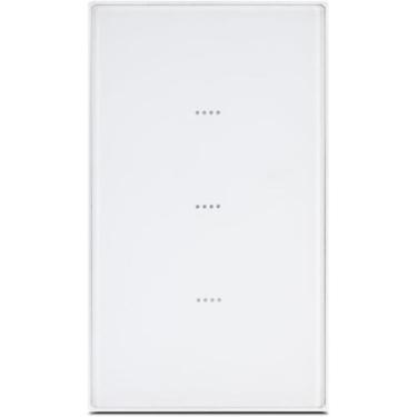 Imagem de Interruptor Inteligente Soft Touch Vênus 3 Botões BRANCO Alexa Google 