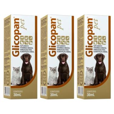 Imagem de Glicopan Pet 30ml - Vetnil - 3 Unidades