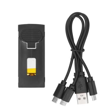 Imagem de RC Bateria de drones RC 3.7V 1800mAh Substituição de bateria de lítio de alta capacidade para 811 S99MAX K11 Aeronaves de controle remoto Durável Casca de plástico durável Design