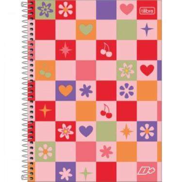 Imagem de Caderno de 10 materias 200f d+ feminino tilibra