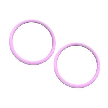 Imagem de kowaku Arco de braço de ioga com peso, espuma de fitness, equipamento esportivo divertido e fácil para fortalecer braços e ombros para assistir TV, casa, Roxo