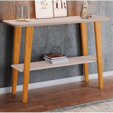 Imagem de Aparador Formoso 1 Prateleira JCM Movelaria - Off/Cinamomo