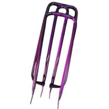 Imagem de Garupa Bagageiro Reto Ralador Tubão Bicicleta Bike Motorizada Mobilete