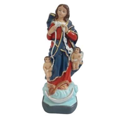Imagem de Imagem nossa senhora desatadora dos nós - católica - 20 cm - Tradição 