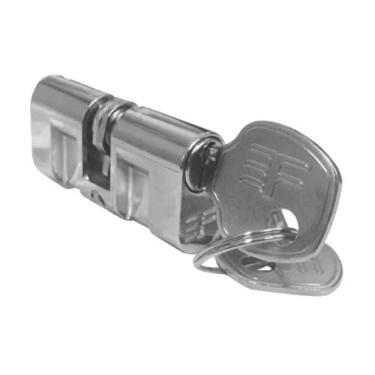 Imagem de Cilindro Miolo Para Fechadura Haga Berlin Cromado (Fino)