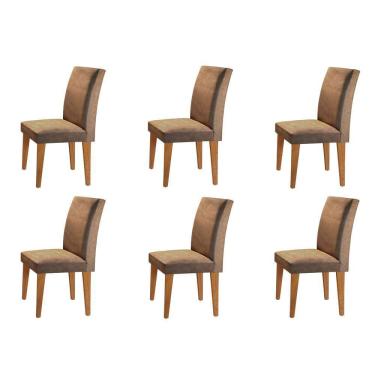 Imagem de Conjunto Com 06 Cadeiras Grécia Rufato