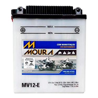Imagem de Bateria Moura Moto 12Ah MA12-E - Selada - (Antiga MA14-E) (Ref. Yuasa: YTX14-BS)