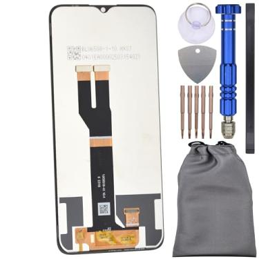 Imagem de Tela de reposição IPS LCD para Nokia G11 preta para montagem de tela tamanho 6,5