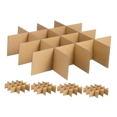 Imagem de Alipis Pacote com 5 divisórias de caixa de papelão para recipientes de vidro e louças, suprimentos de mudança fáceis de usar para transporte e organização seguros