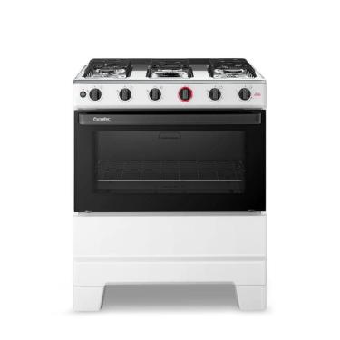 Imagem de Fogao Ideal Super 5 Bocas 84L Esmaltec Branco Bivolt