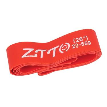 Imagem de Aymzbd 2 Peças de Revestimento de Pneu de Bicicleta de Nylon 26'' Tiras de Aro de Bicicleta Leve Antirrugas Protetor de Câmara de Ar de Bicicleta Par, Largura 2cm