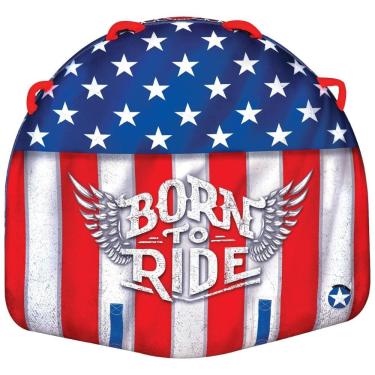 Imagem de Boia Rebocável Inflável Para 2 Pessoas, Resistente, WOW SPORTS, Vermelho