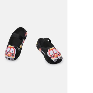 Imagem de Meia Sapatilha Baby com Aroma Masculino Preto 19 a 22