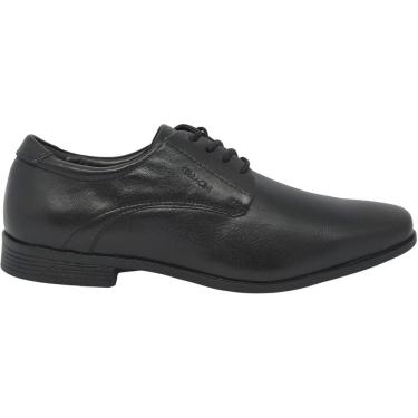 Imagem de Sapato Masculino Social Dia a Dia Trabalho Calce Fácil em Couro Bico Quadrado Ferracini 4465