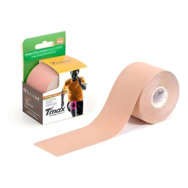 Imagem de Kinesiology Taping Bandagem Elastica Adesiva Bege Tmax 5Cm X