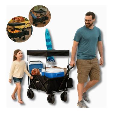 Imagem de Carrinho Montclair Dobrável Com Camada 80kg