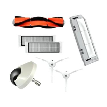 Imagem de Compatible With Xiaomi Mi Robot Vacuum Cleaner 1St Gen / 2 / 1S, SDJQR01RR SDJQR02RR SDJQR03RR Roborock Main Side Brush Filter Wheel