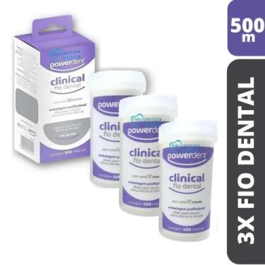 Imagem de Fio Dental Profissional Classic  500 metros  3 unidades - PowerDent