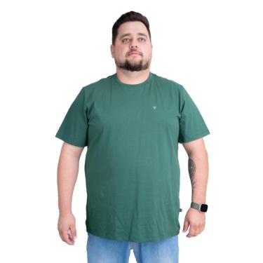 Imagem de CAMISETA MASCULINA TEXAS FARM - CM143 - DO G3 AO G4 - VERDE BANDEIRA/ BRANCO-Masculino