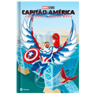 Imagem de Livro Capa Dura Capitão América: Admirável Mundo Novo — Infantil Ilustrado, 32 Páginas