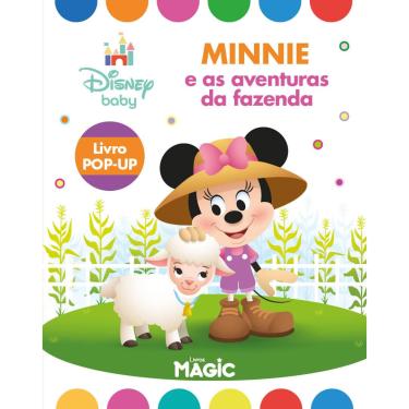 Imagem de Disney Baby - Livro pop-up infantil Minnie e as Aventuras na Fazenda 8 págs