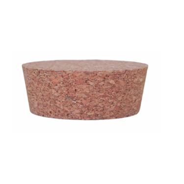 Imagem de Kit com 5 unidades - Tampa Rolha Cortiça Para Pote De Vidro - N3 20x43x35