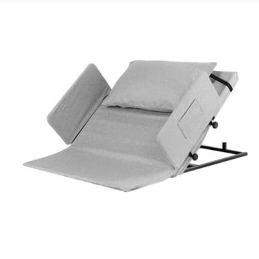 Imagem de Encosto de cama elétrico ajustável, descanso para as costas da cama, travesseiro elétrico de suporte de elevação, cabeça de pescoço dobrável portátil e suporte lombar para idosos, pessoas com