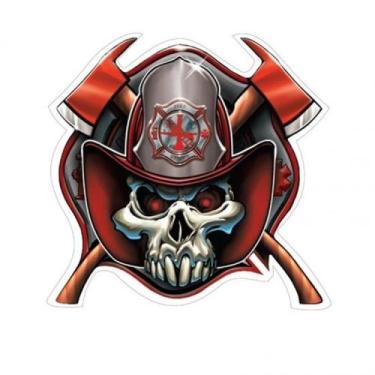 Imagem de Adesivo Fire Rescue Adesivo Externo - Mundo Do Militar