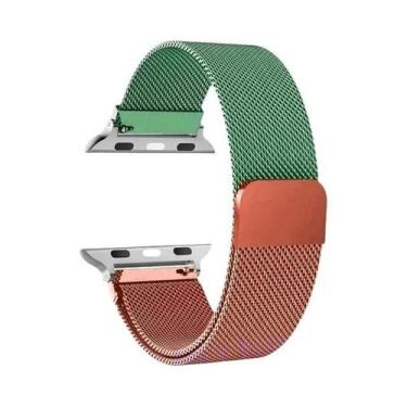 Imagem de Pulseira Universal De Laço Milanes Para Apple Watch, Compatível Com Ba