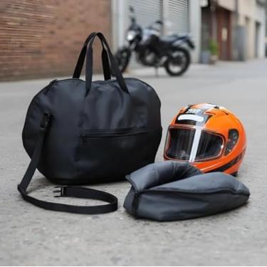 Imagem de Bolsa Porta-Capacete para Moto – Compacta, Resistente e Impermeável