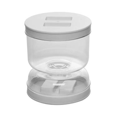 Imagem de Pote Hermetico Para Conservas E Mantimentos Com Separador De Liquido Armazenamento De Alimentos Frescos Pratico Porta Mantimentos Hermetico