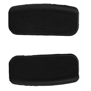 Imagem de KIMISS 2PCS Silicone Pot Hold Solder - Tampas de Alça de Frigideira Com Isolamento de Calor - Mangas Não Deslizantes do Suporte para Maconha para Cozinhar e Assar (Preto (duplo))