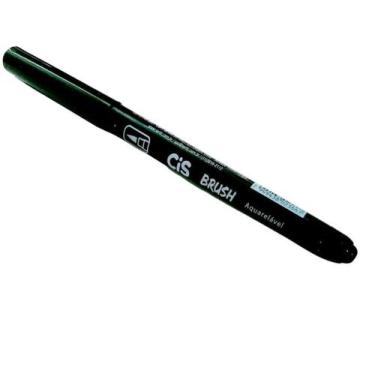 Imagem de Marcador Artístico Cis Brush Preto Aquarelável
