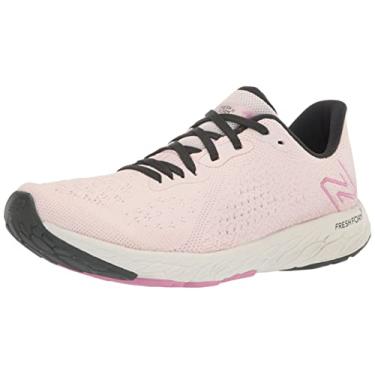 Imagem de New Balance Tênis de corrida feminino Fresh Foam X Tempo V2, Rosa lavado/Blacktop/Framboesa, 38