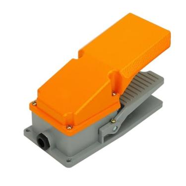 Imagem de AMSOH LT4 Interruptor de pedal de alumínio para controle de máquinas-ferramenta, contato prateado