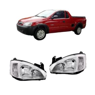 Imagem de Farol Corsa/Montana 2008 a 2012 Pisca Liso Cromado (Lado Direito)