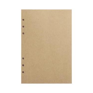 Imagem de Caderno Espiral De Couro Retrô Nostálgico Estilo Floresta Diário De Vi