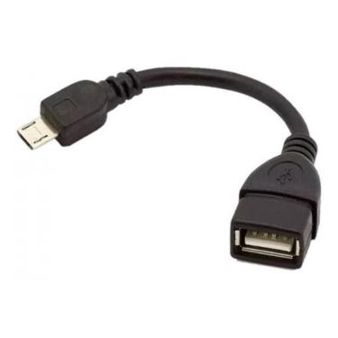 Imagem de Cabo Otg Micro Usb Adaptador Pendrive Para Tablet