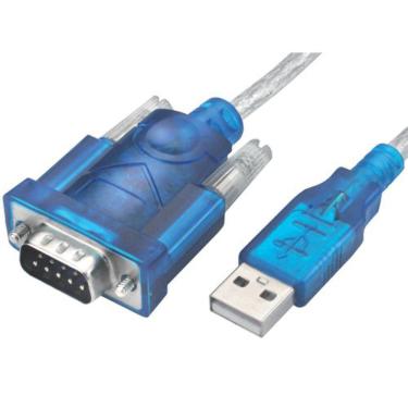 Imagem de Cabo Conversor Usb P/ Serial Db9 80Cm Rs232