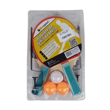 Imagem de Kit MBFit Tênis de Mesa Ping Pong MB55002 - BRASPORT