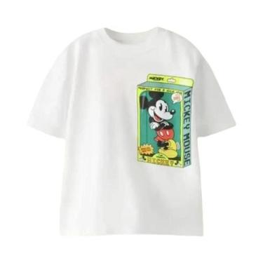 Imagem de Camiseta Infantil De Algodão Com Desenhos Animados Da Disney, Camiseta