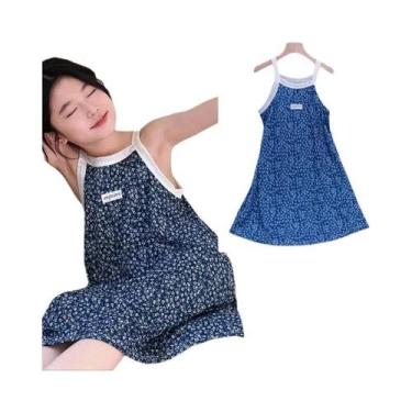 Imagem de Vestido De Pijama Infantil Com Estampa De Desenhos Animados Para Menin