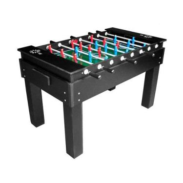 Imagem de Mesa de Pebolim Profissional Embutido Impar Sports Black 339 - Ímpar S