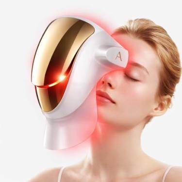 Imagem de Aphrona Led Face Mask Light Therapy, Halo Led Light Therapy Facial and Neck Skin Care M...