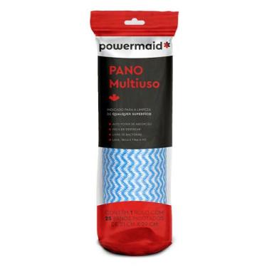 Imagem de Pano Multiuso com 25 Unidades Azul Powermaid