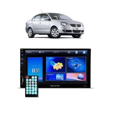 Imagem de Kit Multimídia Polo 2003 / 2012 7 Pol Mp5 USB Bt SD Radio Espelhamento